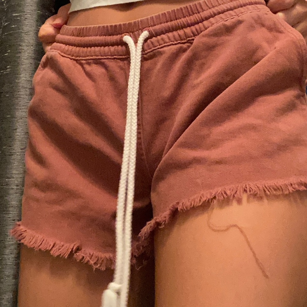 Aerie Coral Shorts